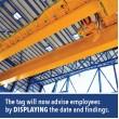 Overhead Crane Inspections - Weekly Checklist Kit