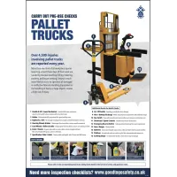 Pallet Truck Poster - Visual Inspection Checklist