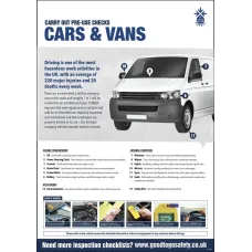 Fleet Vehicle (Car / Van) Poster - Visual Inspection Checklist Fleet Vehicle (Car / Van) Poster - Visual Inspection Checklist