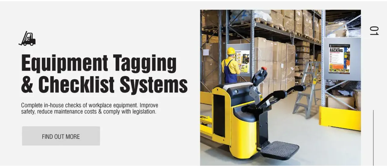 Complete in-house checks of workplace equipment