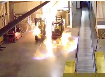 LPG Forklift Truck Safety Alert