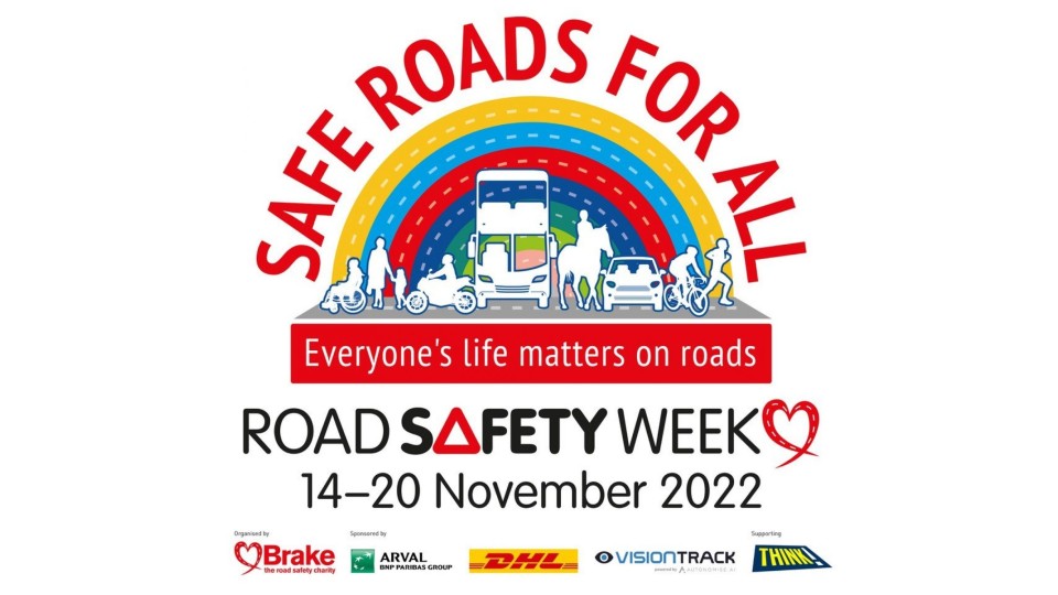Road Safety Week begins next week