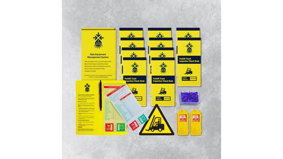 Forklift Inspections - Daily Checklist Kit