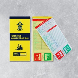 Forklift Inspection Books - 25 Checklists