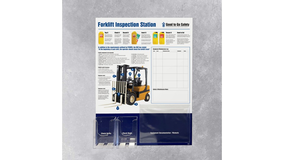 Forklift Inspection and Maintenance Station