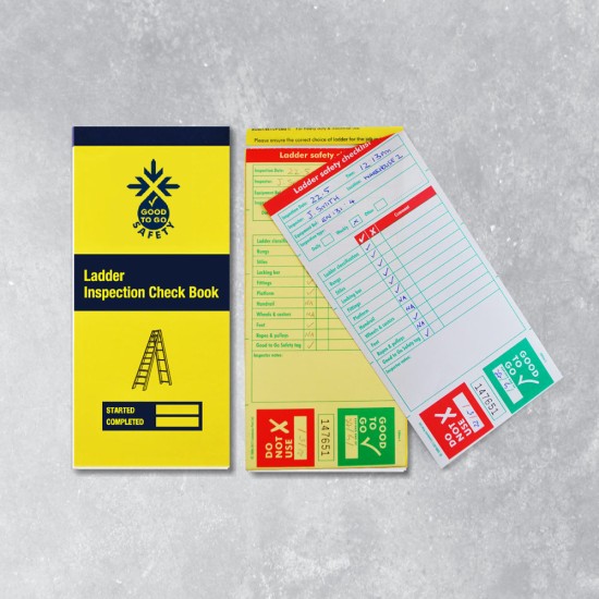 Ladder Inspection Books - 25 Checklists