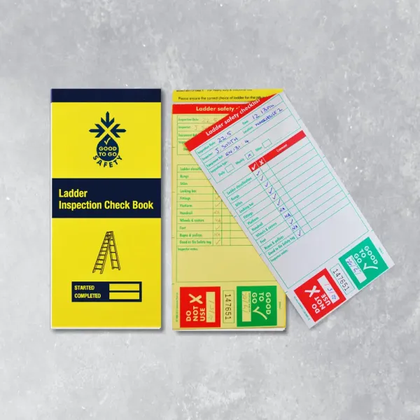 Ladder Inspection Books - 25 Checklists