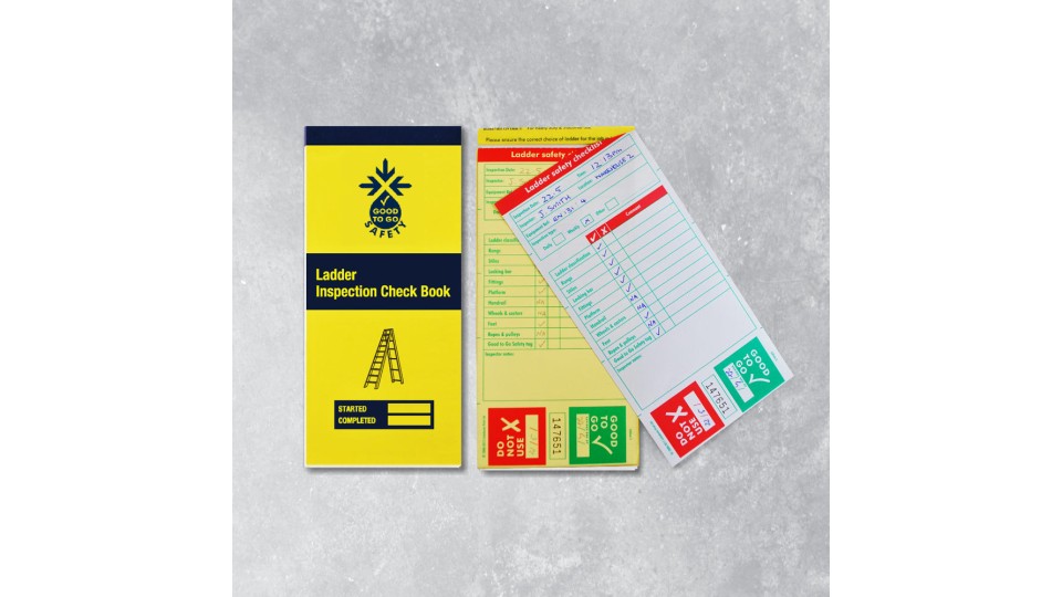 Ladder Inspection Books - 25 Checklists