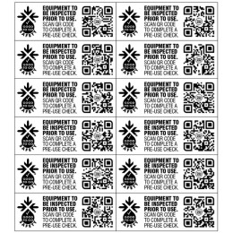 QR Code - 12 x Landscape