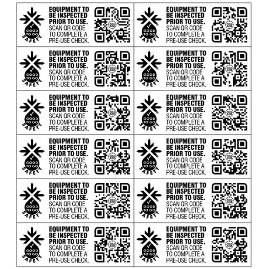 QR Code - 12 x Landscape