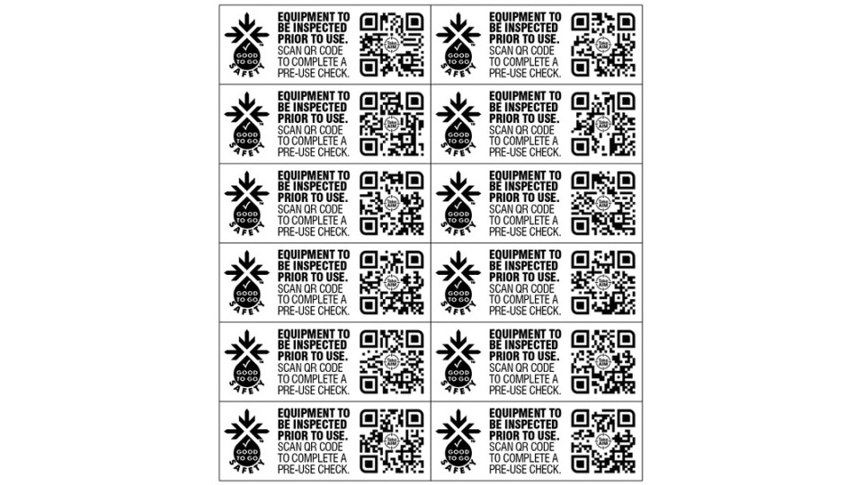QR Code - 12 x Landscape