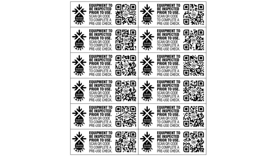 QR Code - 12 x Landscape