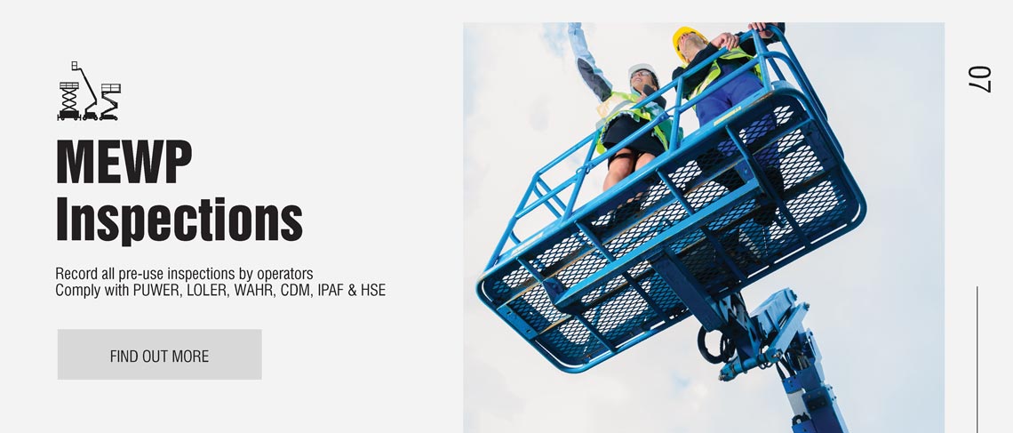 Record all pre-use inspections by operators