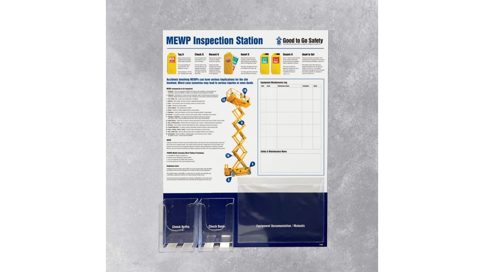 MEWP Inspection and Maintenance Station