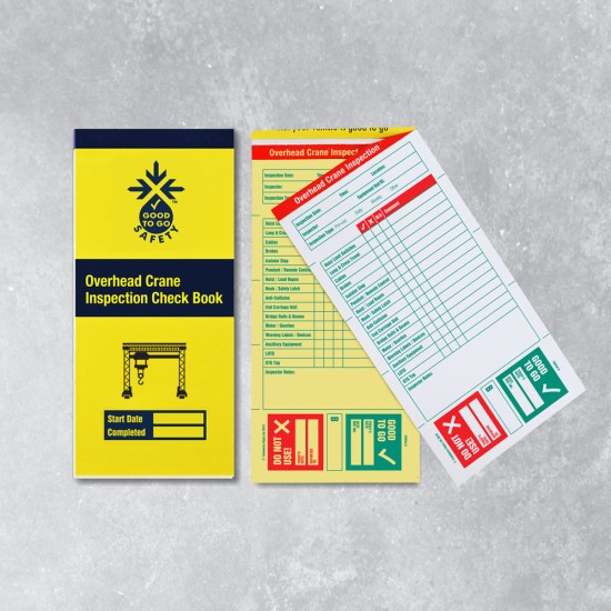 Overhead Crane Inspection Books - 25 Checklists