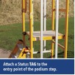 Podium Step Inspection Books - 25 Checklists