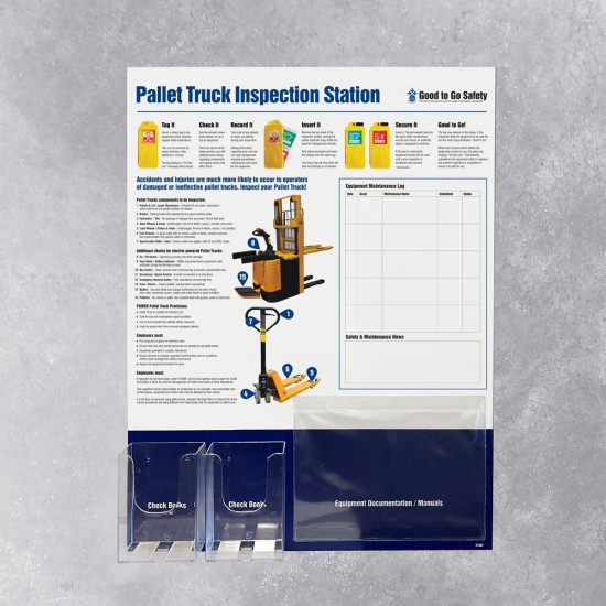 Pallet Truck Inspection and Maintenance Station