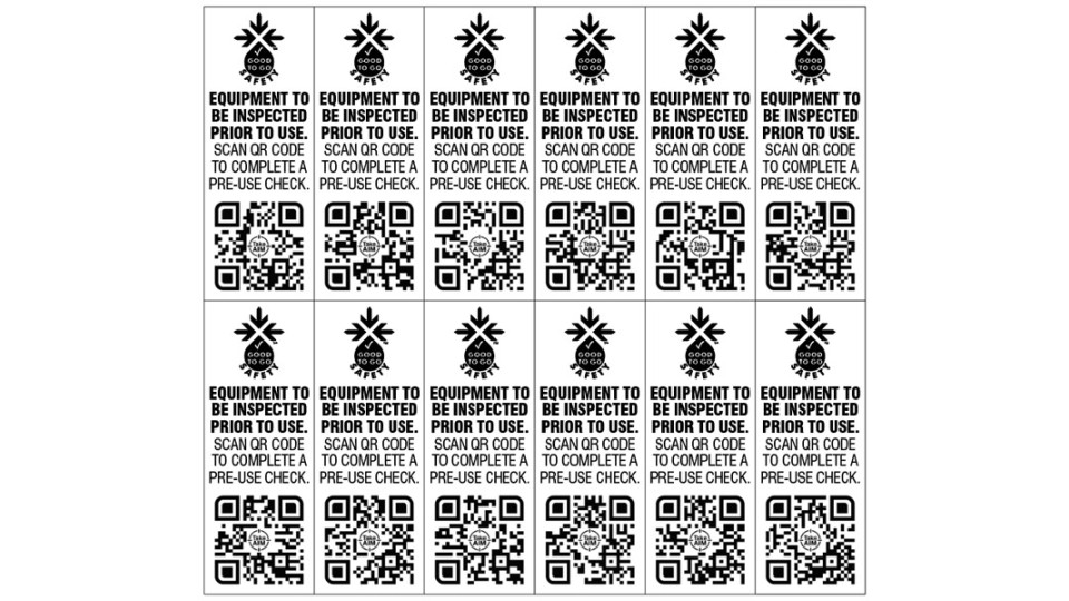 QR Code - 12 x Portrait