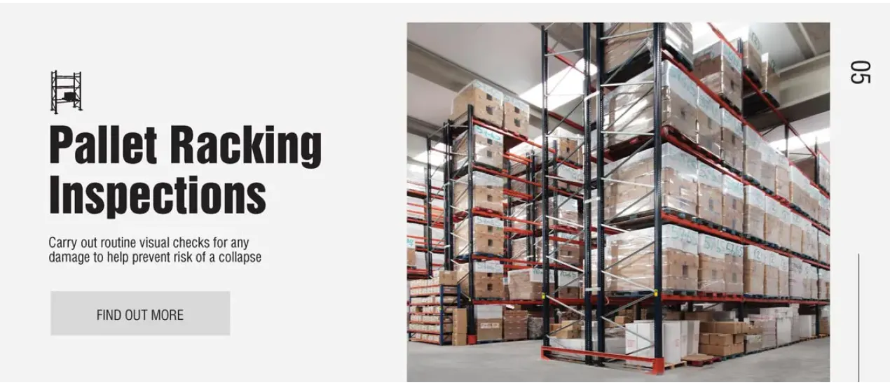 Carry out routine visual checks for any damage