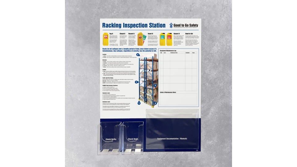 Racking Inspection and Maintenance Station Racking Inspection and Maintenance Station