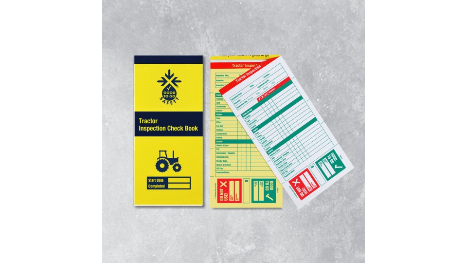 Tractor Inspection Books - 25 Checklists