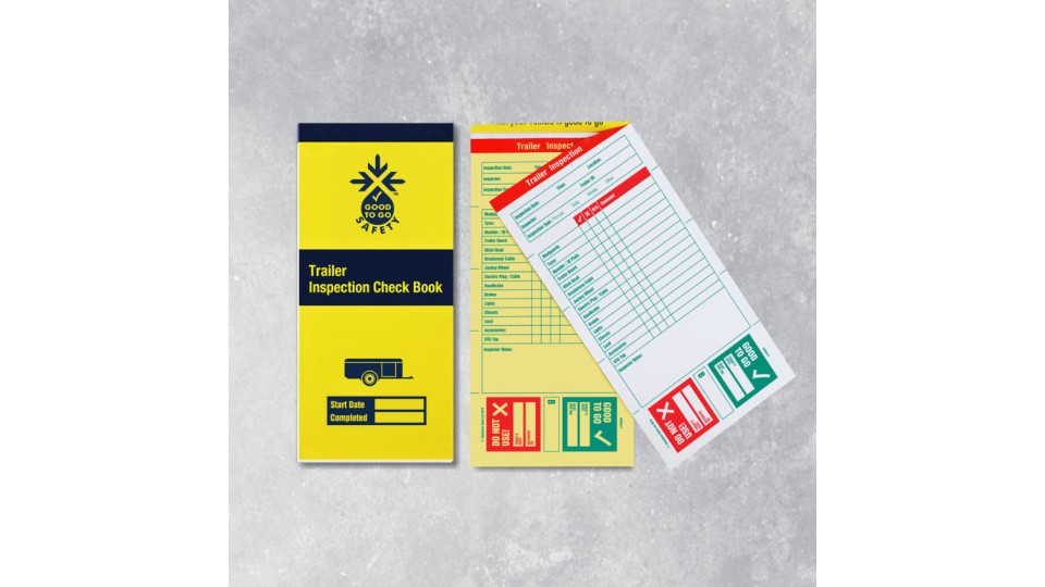 Trailer Inspection Books - 25 Checklists