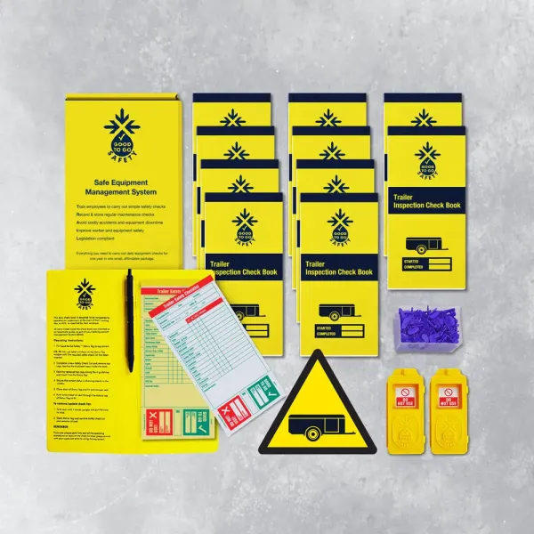 Trailer Inspections - Daily Checklist Kit Trailer Inspections - Daily Checklist Kit